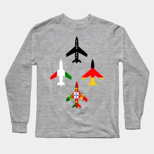 Fiat G.91 and operators Long Sleeve T-Shirt